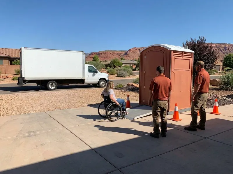 ADA-Accessible Portable Toilet Rental in St. George, UT