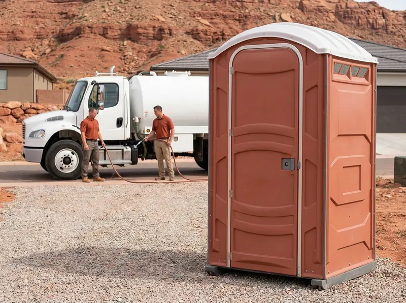 Construction-Site Weekly Service Rental in St. George, UT