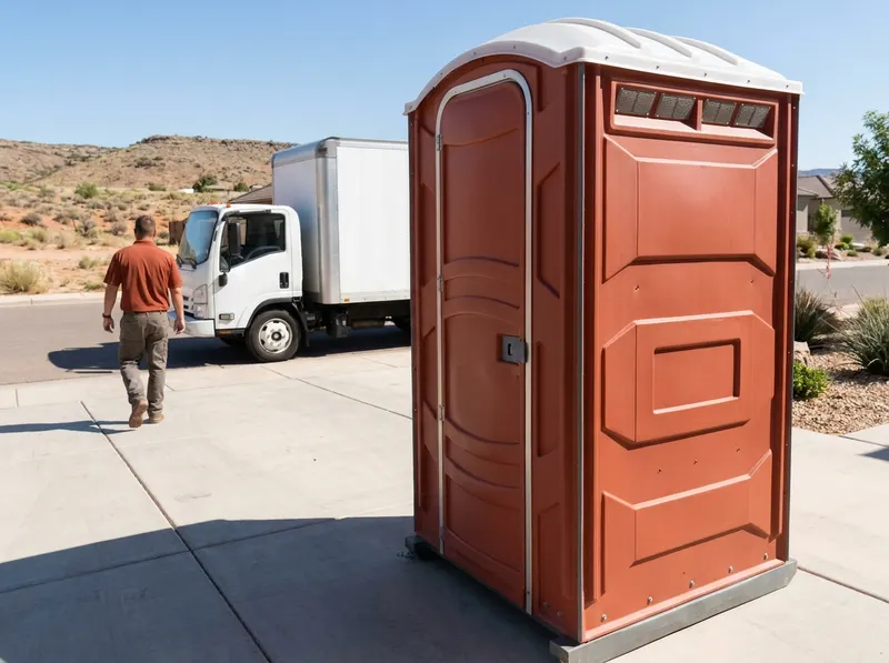 Deluxe Flushable Restroom Rental in St. George, UT